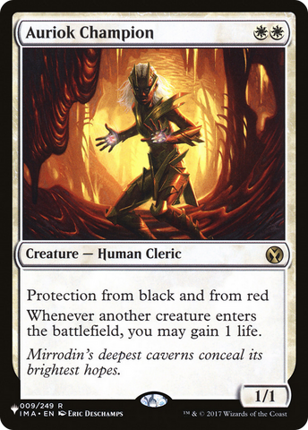 Auriok Champion [The List] - The Mythic Store | 24h Order Processing