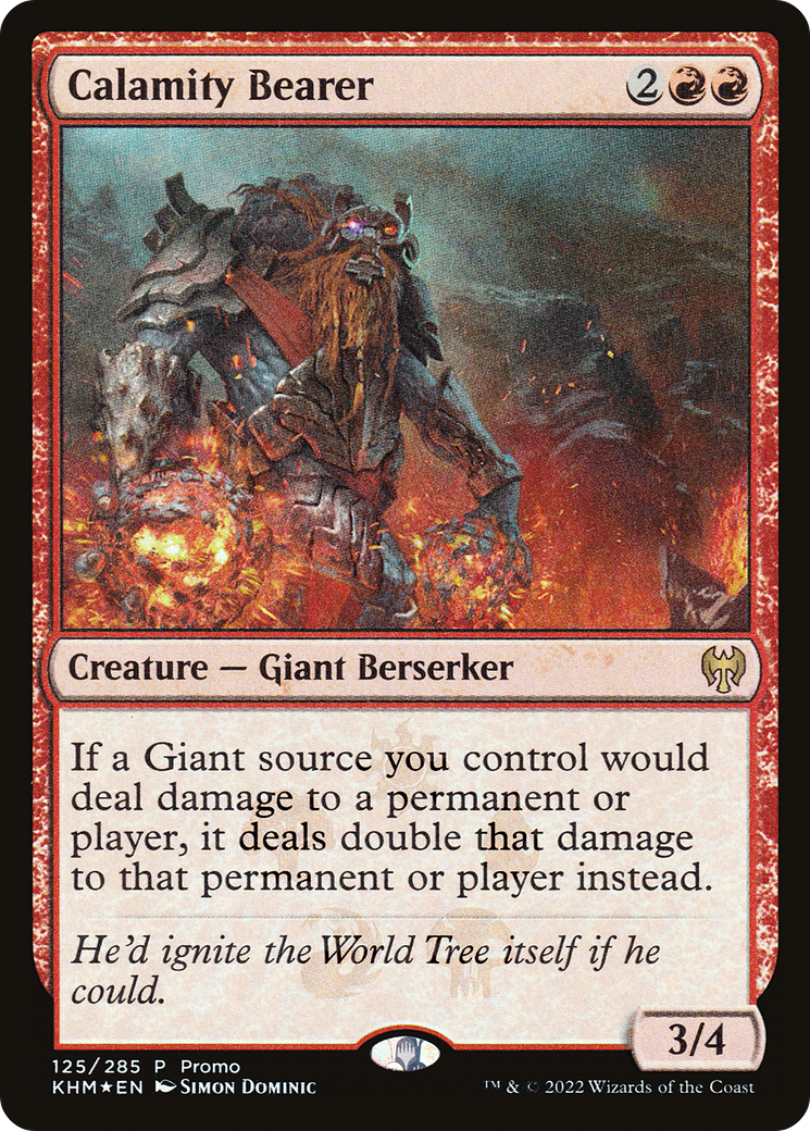 Calamity Bearer [Resale Promos] - The Mythic Store | 24h Order Processing