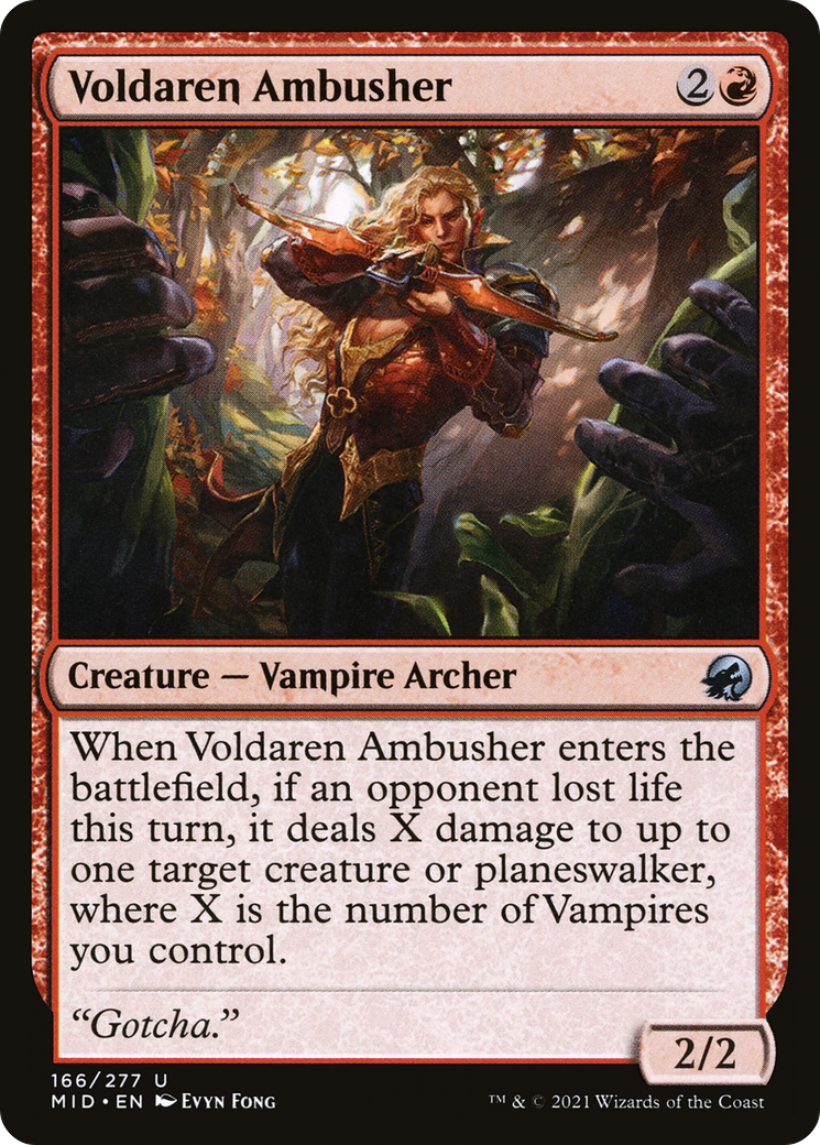 Voldaren Ambusher [Innistrad: Midnight Hunt] - The Mythic Store | 24h Order Processing