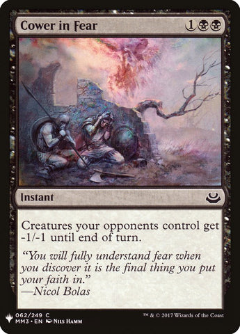 Cower in Fear [Mystery Booster] - The Mythic Store | 24h Order Processing