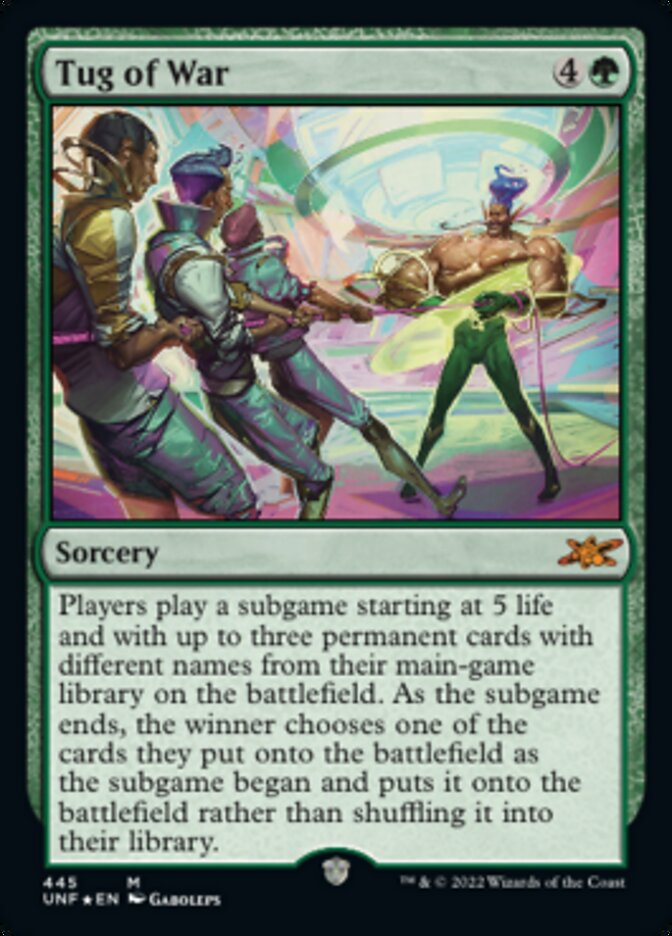 Tug of War (Galaxy Foil) [Unfinity] - The Mythic Store | 24h Order Processing