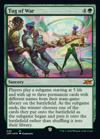 Tug of War (Galaxy Foil) [Unfinity] - The Mythic Store | 24h Order Processing