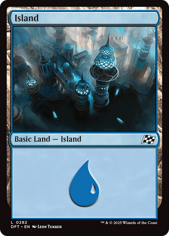 Island (0282) [Aetherdrift] - The Mythic Store | 24h Order Processing