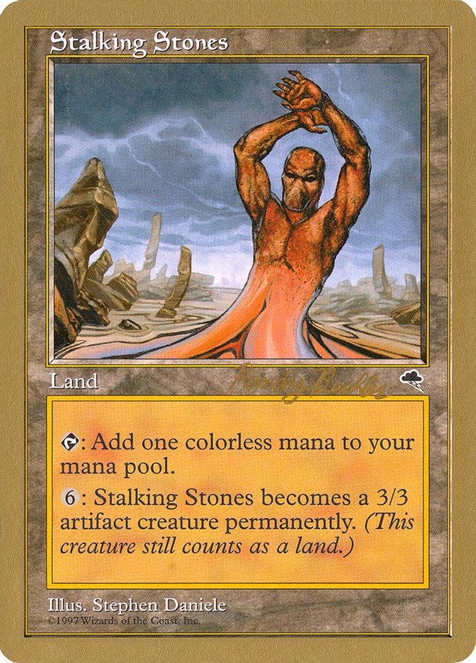 Stalking Stones (Randy Buehler) [World Championship Decks 1998] - The Mythic Store | 24h Order Processing