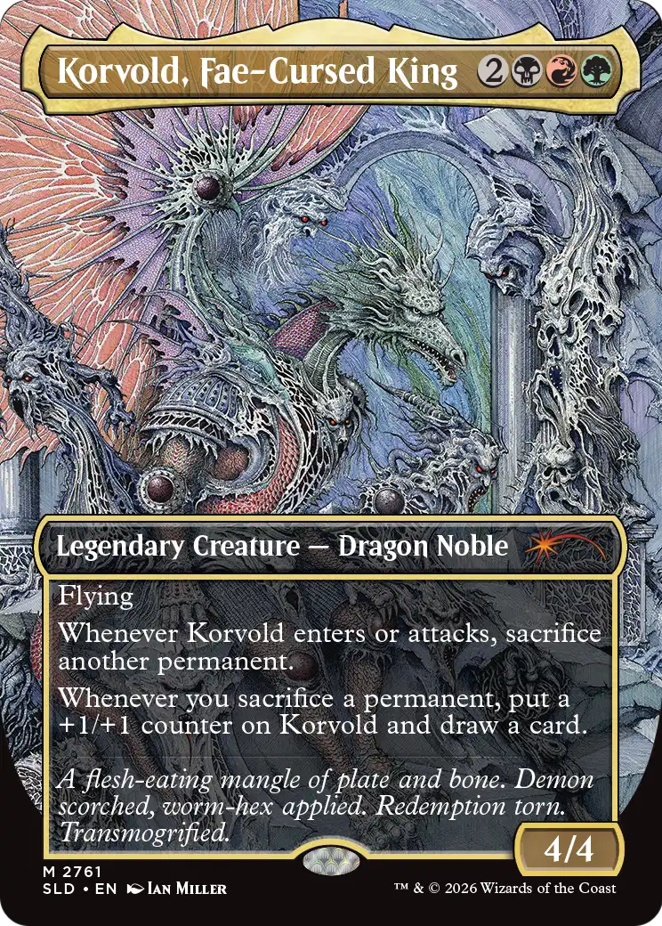 Korvold, Fae-Cursed King (2761) [Secret Lair Drop Series] - The Mythic Store | 24h Order Processing