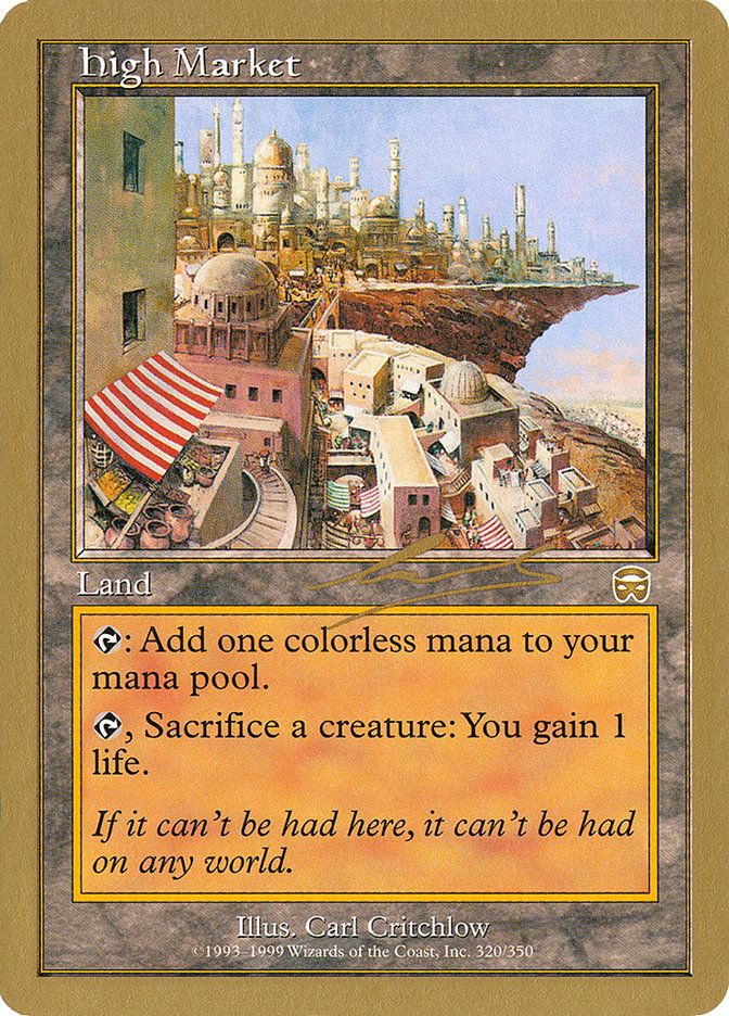 High Market (Nicolas Labarre) [World Championship Decks 2000] - The Mythic Store | 24h Order Processing