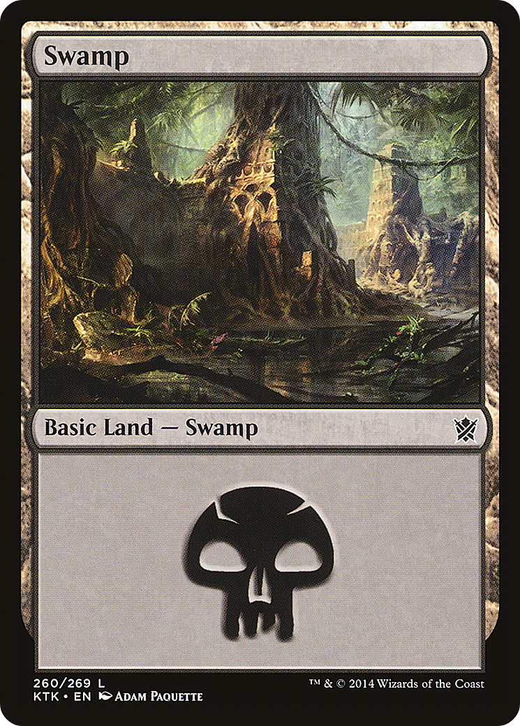 Swamp (260) [Khans of Tarkir] - The Mythic Store | 24h Order Processing