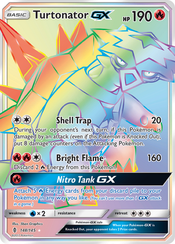 Turtonator GX (148/145) [Sun & Moon: Guardians Rising] - The Mythic Store | 24h Order Processing