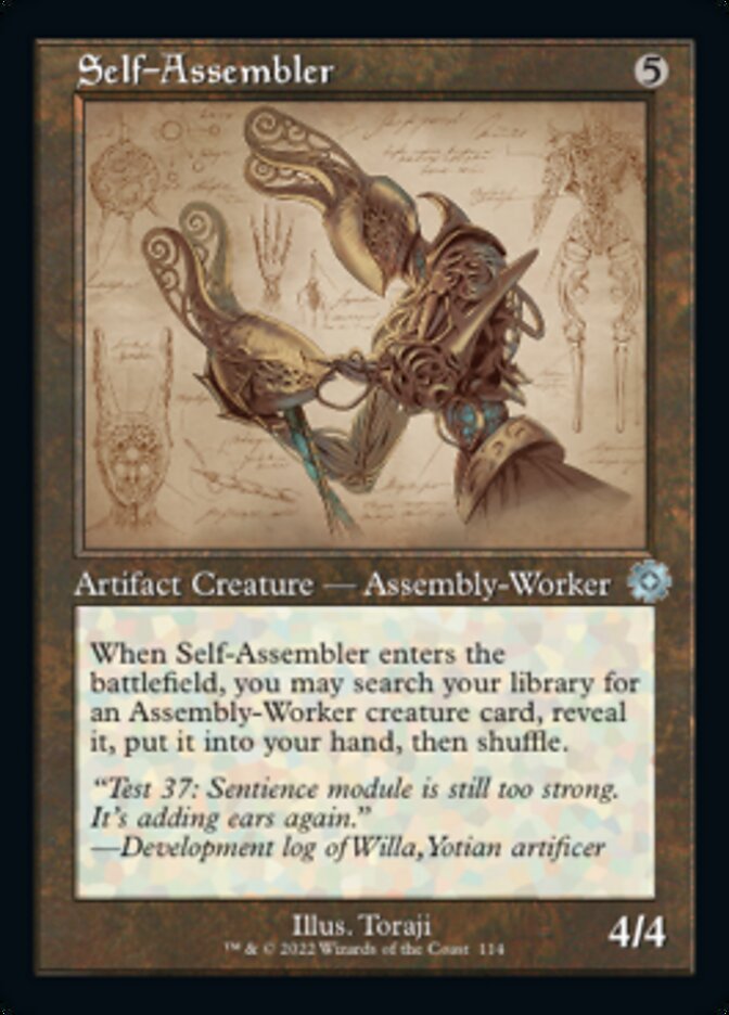 Self-Assembler (Retro Schematic) [The Brothers' War Retro Artifacts] - The Mythic Store | 24h Order Processing