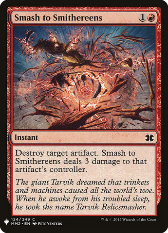 Smash to Smithereens [Mystery Booster] - The Mythic Store | 24h Order Processing