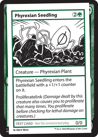 Phyrexian Seedling [Mystery Booster 2 Playtest Cards] - The Mythic Store | 24h Order Processing