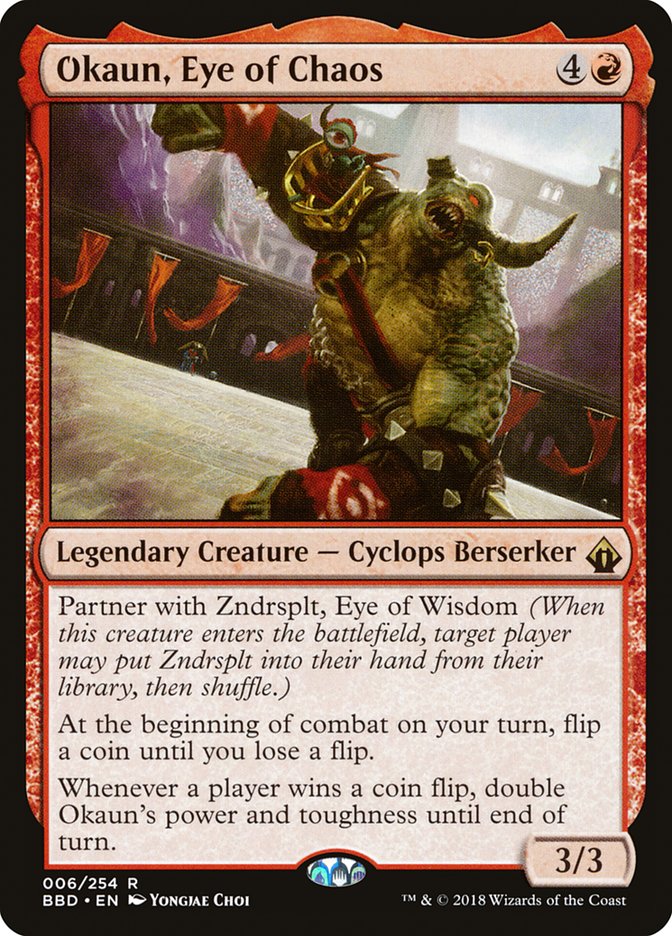 Okaun, Eye of Chaos [Battlebond] - The Mythic Store | 24h Order Processing