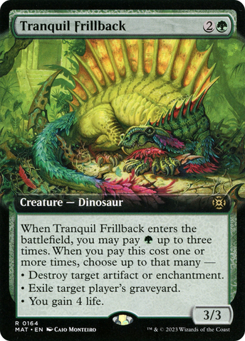Tranquil Frillback (Extended Art) [March of the Machine: The Aftermath] - The Mythic Store | 24h Order Processing