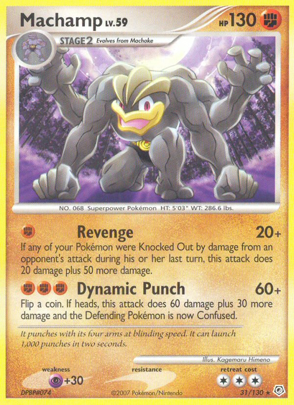 Machamp (31/130) [Diamond & Pearl: Base Set] - The Mythic Store | 24h Order Processing