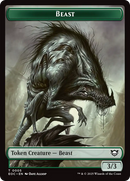 Clue // Beast (0005) Double-Sided Token [Edge of Eternities Commander Tokens] - The Mythic Store | 24h Order Processing