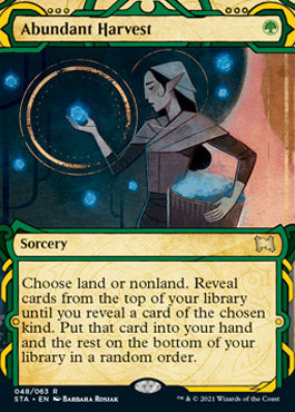 Abundant Harvest (Foil Etched) [Strixhaven: Mystical Archive] - The Mythic Store | 24h Order Processing