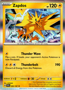 Zapdos (065/167) [Scarlet & Violet: Twilight Masquerade] - The Mythic Store | 24h Order Processing