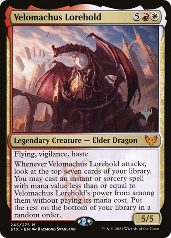 Velomachus Lorehold (Promo Pack) [Strixhaven: School of Mages Promos] - The Mythic Store | 24h Order Processing