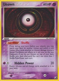 Unown (O) (O/28) [EX: Unseen Forces] - The Mythic Store | 24h Order Processing