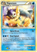 Vaporeon (52/95) [HeartGold & SoulSilver: Call of Legends] - The Mythic Store | 24h Order Processing
