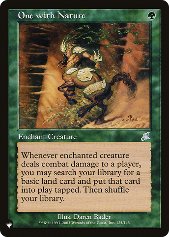 One with Nature [The List] - The Mythic Store | 24h Order Processing