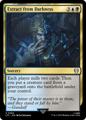 Extract from Darkness [The Lord of the Rings: Tales of Middle-Earth Commander] - The Mythic Store | 24h Order Processing