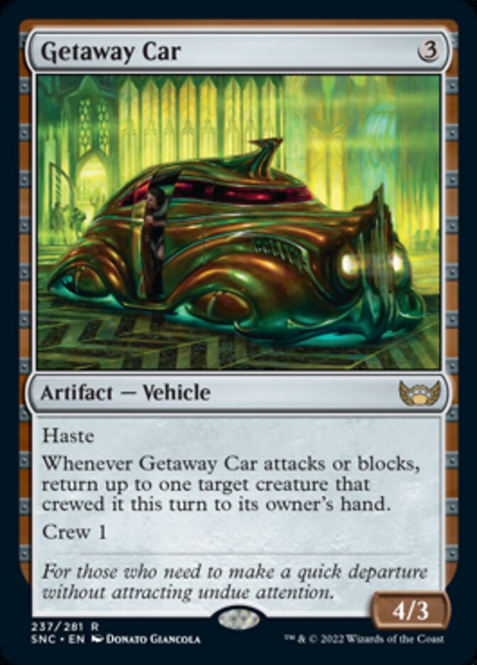 Getaway Car [Streets of New Capenna] - The Mythic Store | 24h Order Processing