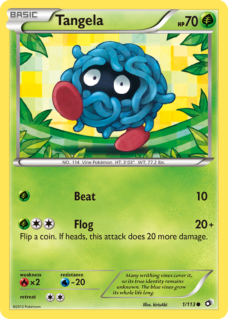 Tangela (1/113) [Black & White: Legendary Treasures] - The Mythic Store | 24h Order Processing