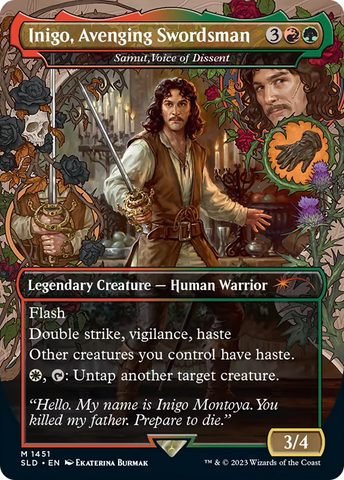 Inigo, Avenging Swordsman - Samut, Voice of Dissent [Secret Lair Drop Series] - The Mythic Store | 24h Order Processing