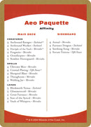 Aeo Paquette Decklist [World Championship Decks 2004] - The Mythic Store | 24h Order Processing