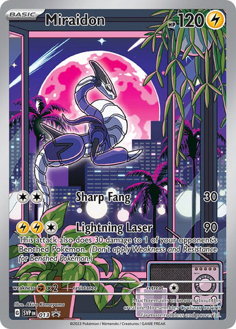 Miraidon (013) [Scarlet & Violet: Black Star Promos] - The Mythic Store | 24h Order Processing