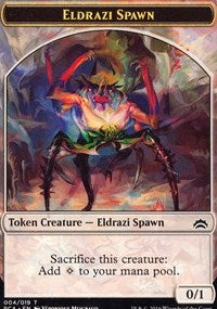 Eldrazi Spawn (004) // Eldrazi Double-Sided Token [Planechase Anthology Tokens] - The Mythic Store | 24h Order Processing
