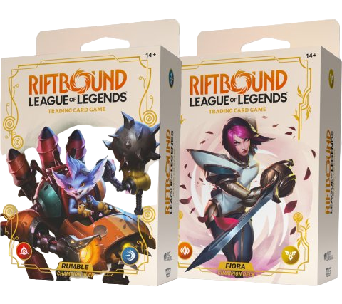 League of Legends Riftbound TCG: Spiritforged - Champion Decks (Set of League of Legends Riftbound TCG: Spiritforged - Champion Decks (Set of