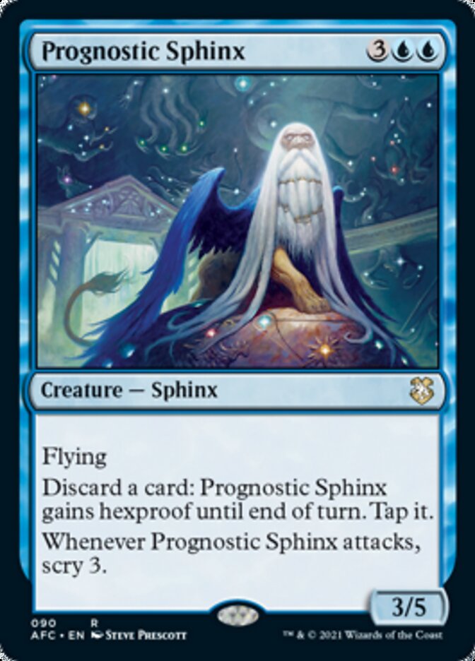 Prognostic Sphinx [Dungeons & Dragons: Adventures in the Forgotten Realms Commander] - The Mythic Store | 24h Order Processing