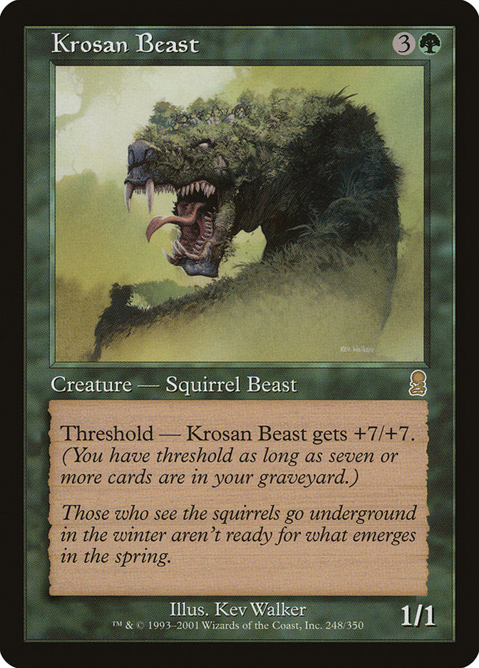 Krosan Beast [Odyssey] - The Mythic Store | 24h Order Processing