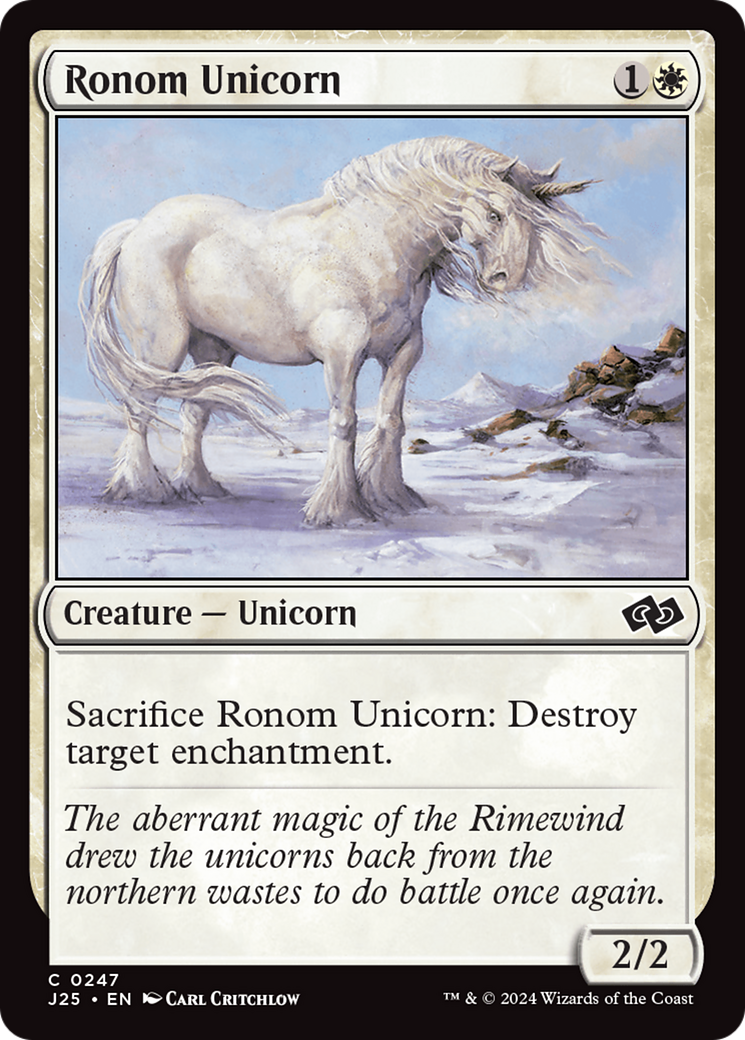 Ronom Unicorn [Foundations Jumpstart] - The Mythic Store | 24h Order Processing