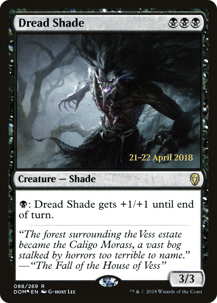 Dread Shade [Dominaria Prerelease Promos] - The Mythic Store | 24h Order Processing