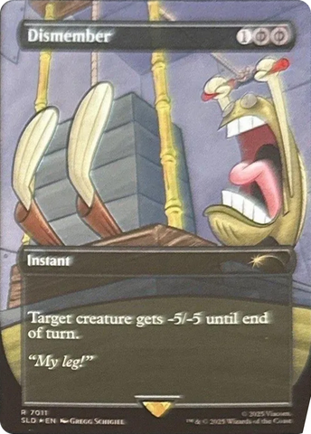 Dismember (7011) (Rainbow Foil) [Secret Lair Drop Series] - The Mythic Store | 24h Order Processing