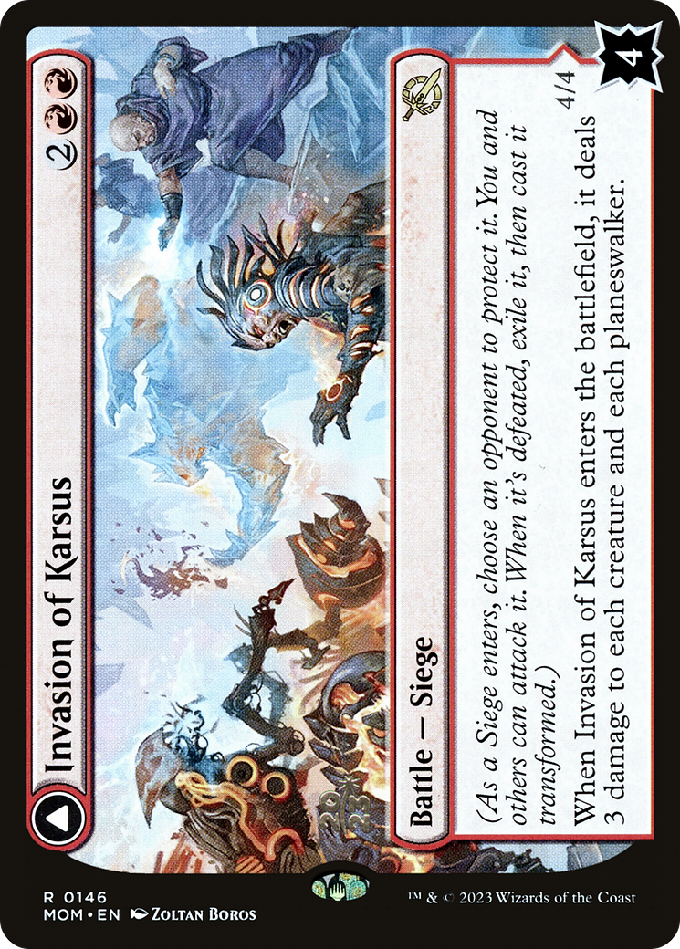 Invasion of Karsus // Refraction Elemental [March of the Machine Prerelease Promos] - The Mythic Store | 24h Order Processing