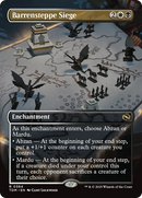 Barrensteppe Siege (Borderless) [Tarkir: Dragonstorm] - The Mythic Store | 24h Order Processing