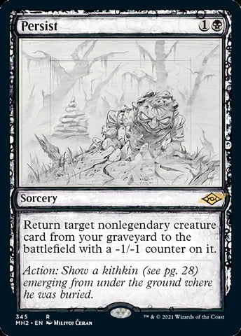 Persist (Sketch) [Modern Horizons 2] - The Mythic Store | 24h Order Processing