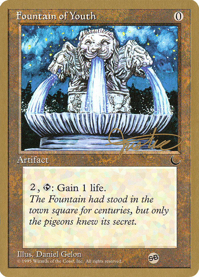 Fountain of Youth (Mark Justice) (SB) [Pro Tour Collector Set] - The Mythic Store | 24h Order Processing