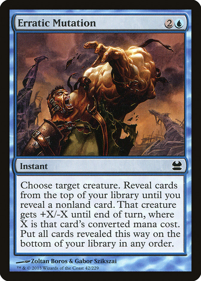 Erratic Mutation [Modern Masters] - The Mythic Store | 24h Order Processing