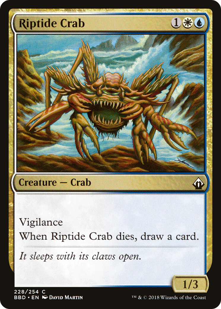 Riptide Crab [Battlebond] - The Mythic Store | 24h Order Processing