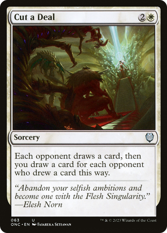 Cut a Deal [Phyrexia: All Will Be One Commander] - The Mythic Store | 24h Order Processing