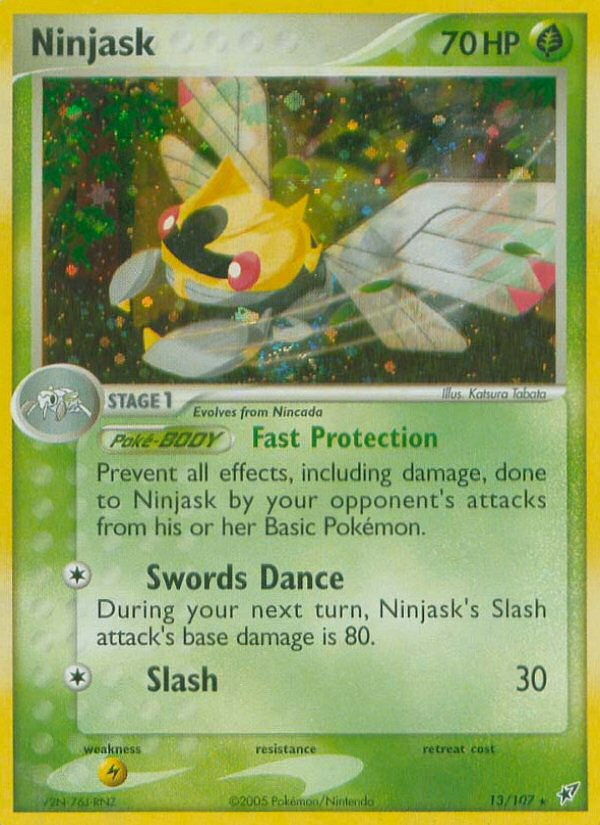 Ninjask (13/107) [EX: Deoxys] - The Mythic Store | 24h Order Processing