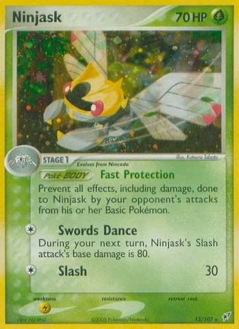 Ninjask (13/107) [EX: Deoxys] - The Mythic Store | 24h Order Processing