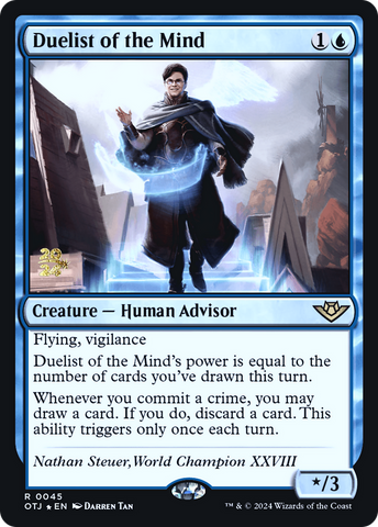 Duelist of the Mind [Outlaws of Thunder Junction Prerelease Promos] - The Mythic Store | 24h Order Processing