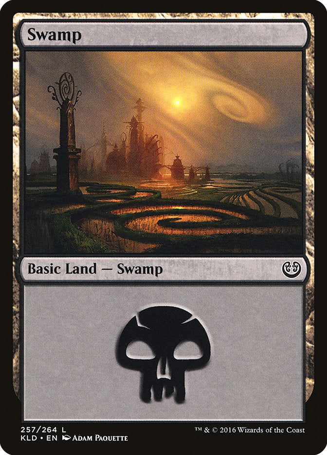 Swamp (257) [Kaladesh] - The Mythic Store | 24h Order Processing