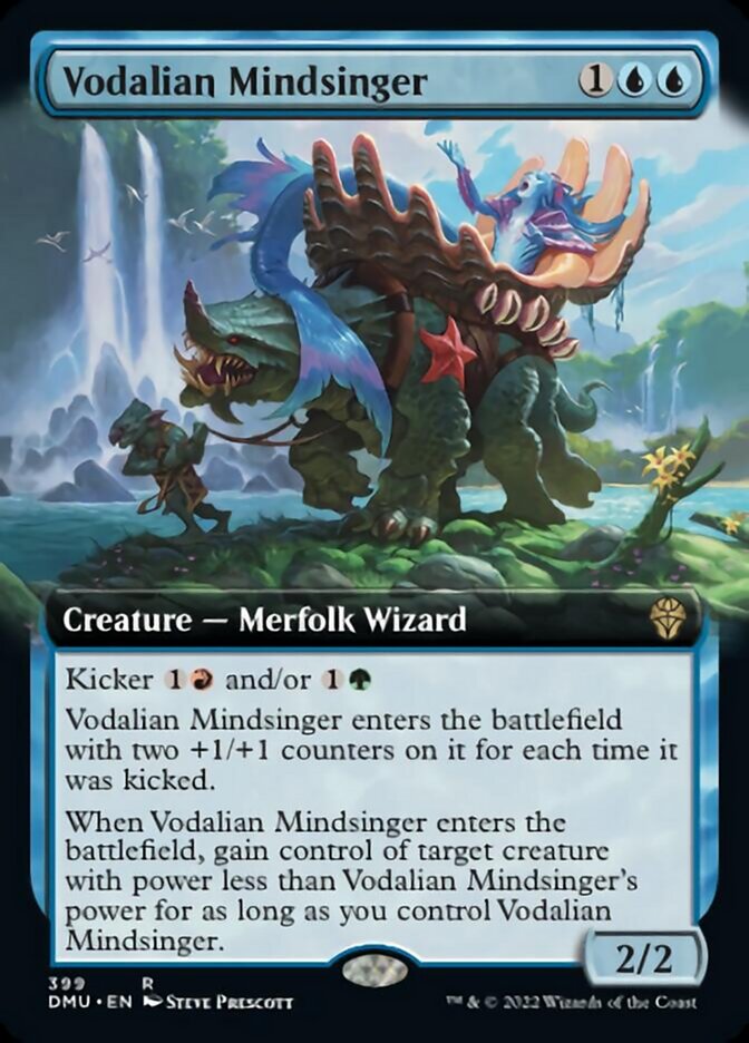 Vodalian Mindsinger (Extended Art) [Dominaria United] - The Mythic Store | 24h Order Processing